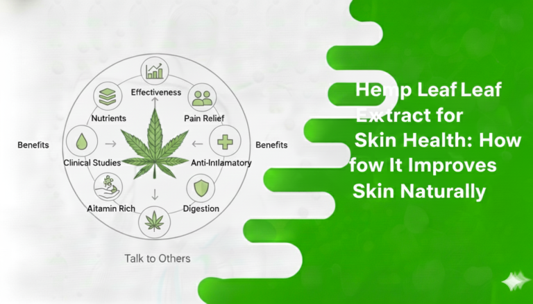 Hemp Leaf Extract for Skin Health