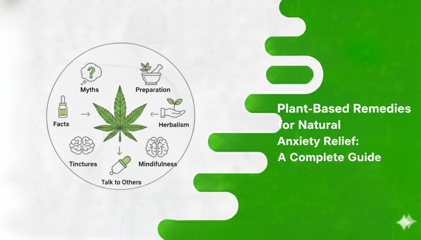 Plant-based remedies for natural anxiety relief